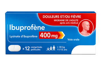 Ibuprofène 400 mg