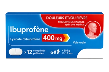 Ibuprofène 400 mg